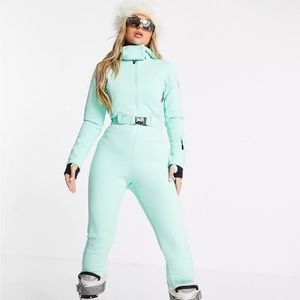 Light Blue Ski Suit!